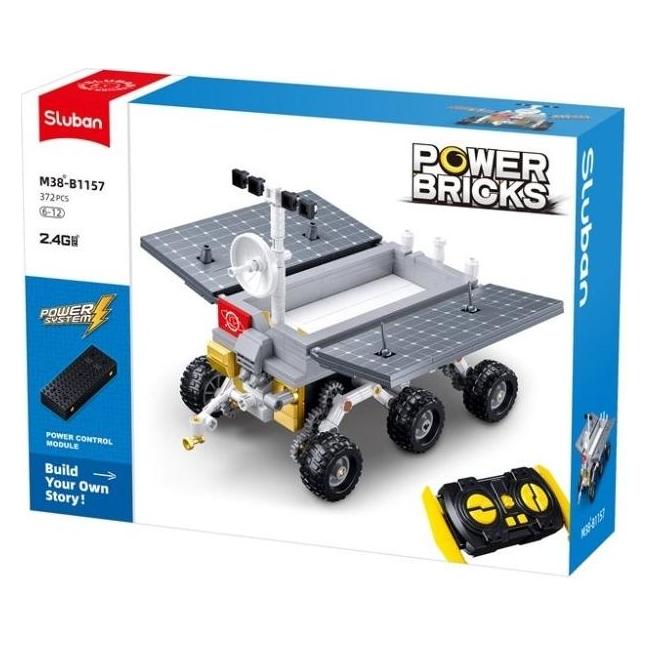 Sluban Power Bricks M38-B1157 Ferngesteuertes Weltraum-Planetenfahrzeug (M38-B1157)