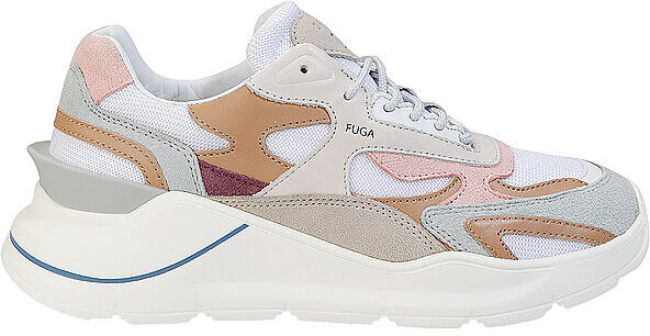 D.A.T.E. Sneaker FUGA COLORED weiss   39 39