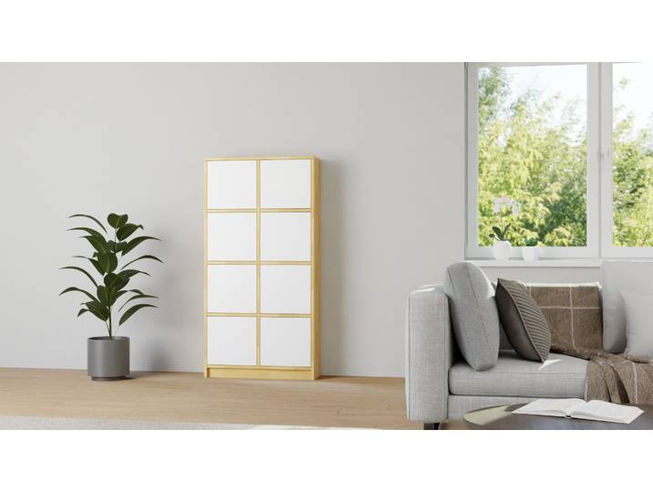 Maßgefertigtes Highboard Buche Natur geölt