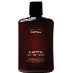 250ml PREVIA MAN Wash Hair + Body + Shave