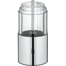 WMF Elektrische Mühle Set 2tlg, Pfeffermühle + Salzmühle, Silber
