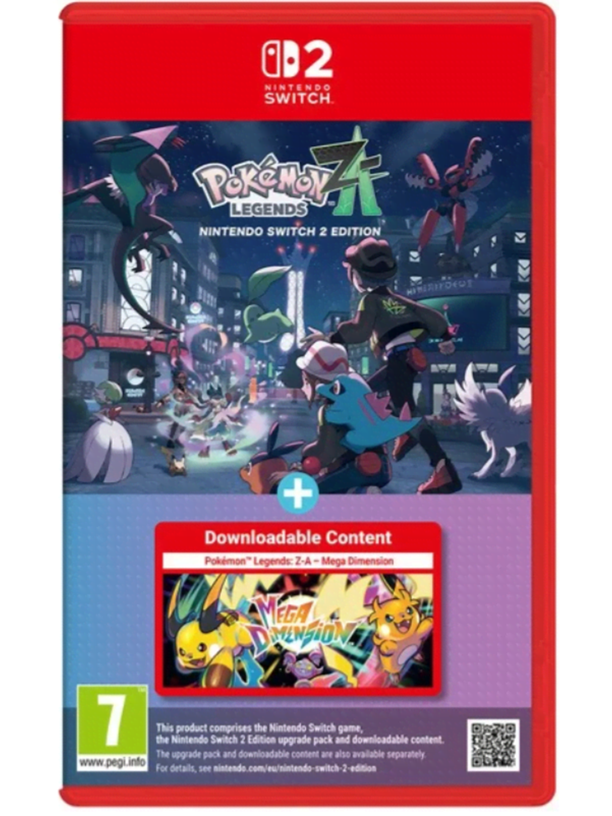 Pokémon Legends Z-A - Nintendo Switch 2 Edition + Mega Dimension DLC - Nintendo Switch 2 - PEGI 7