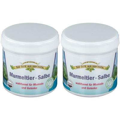 Murmeltier Salbe im Tiegel 2x 2x200 ml