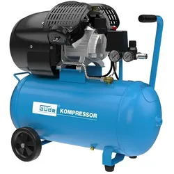 Güde Druckluftkompressor 405/10/50 50L 10bar 2,2kW 230V ölgeschmiert 2Zyl. mobil