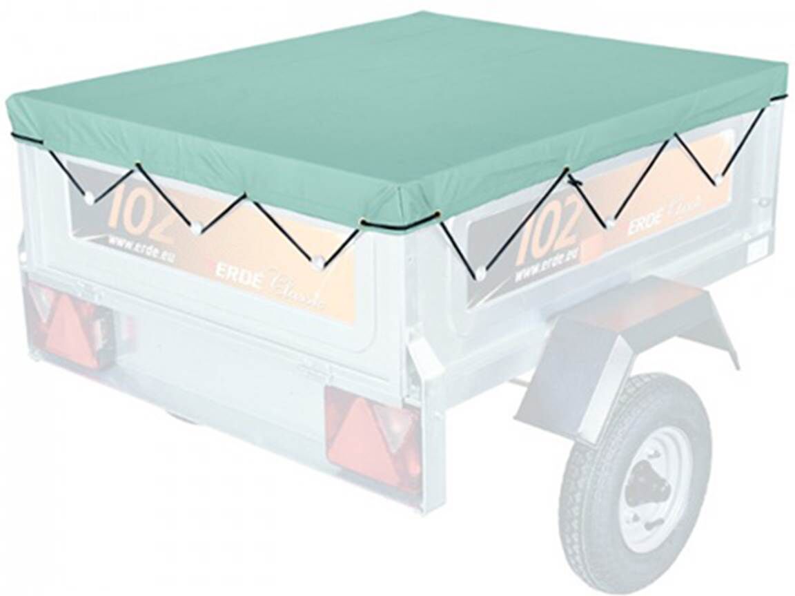 Erde Erdé 142, 143, 153 toldo baixo para reboque