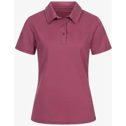 Tom Fyfe Merino Damen Polo Shirt Brombeere XS