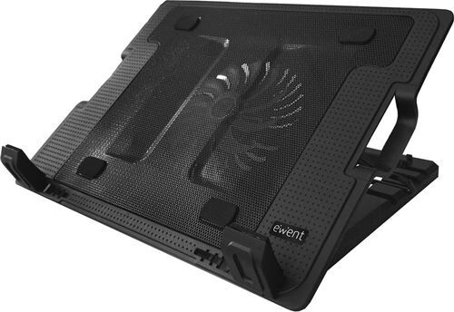 Ewent Base de Ventilação  Portátil EW1258 Preto