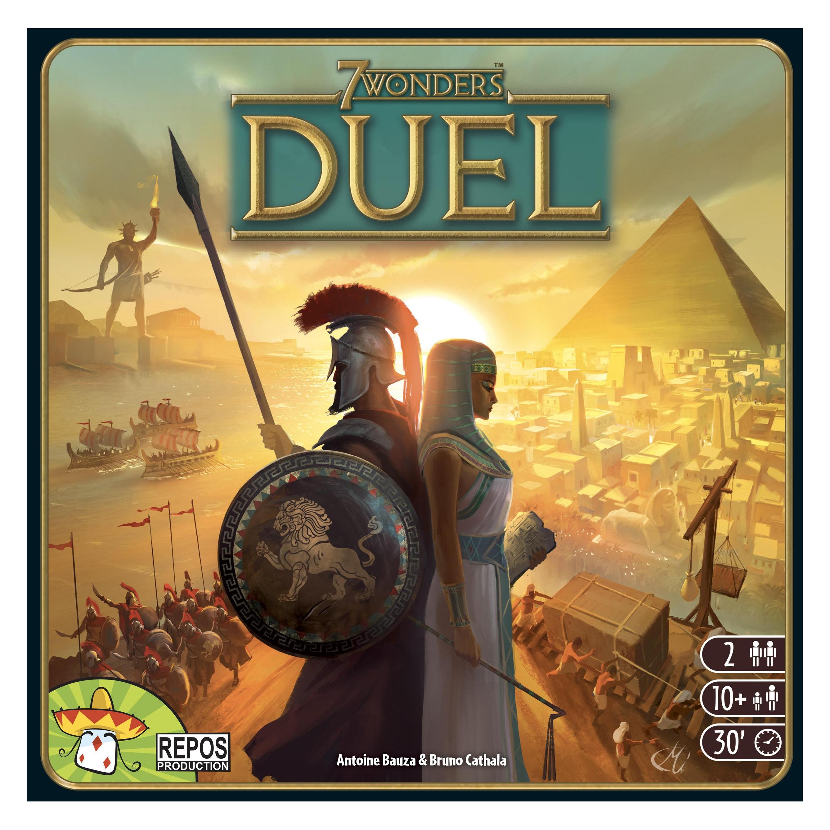 Enigma 7 Wonders Duel Nordic (Dänisch, Finnisch, Norwegisch, Schwedisch, 2 Spieler) (REP7DUNOR)