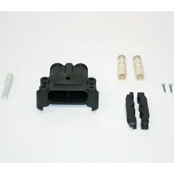 REMA Dose Euro Din 160A Kupplung 50mm2 (Kodierstift grau, Hauptkontakt, Zugentlastung)
