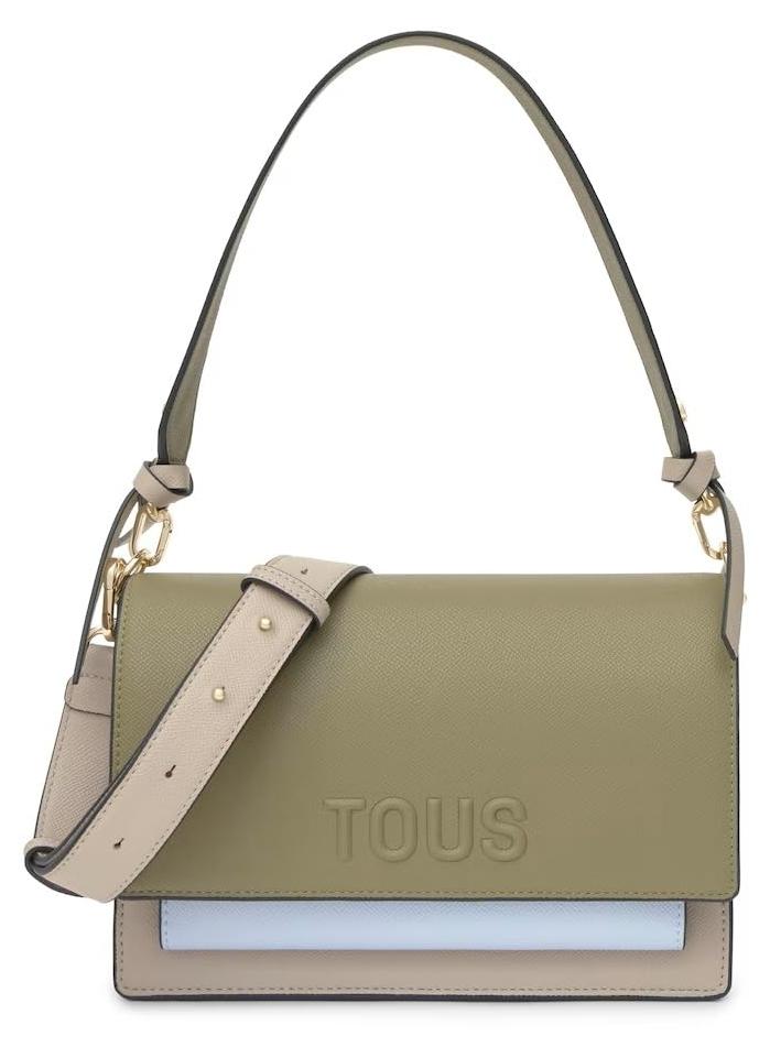 TOUS Audree Saffiano 2002358244 mittelgroße Umhängetasche für Damen, mit magneti