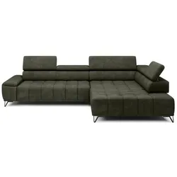 Ecksofa Palladio Stoff Moos