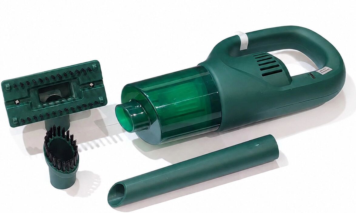 INF Tragbarer kabelloser Staubsauger – Handstaubsauger, USB-aufladbar, starke Saugkraft