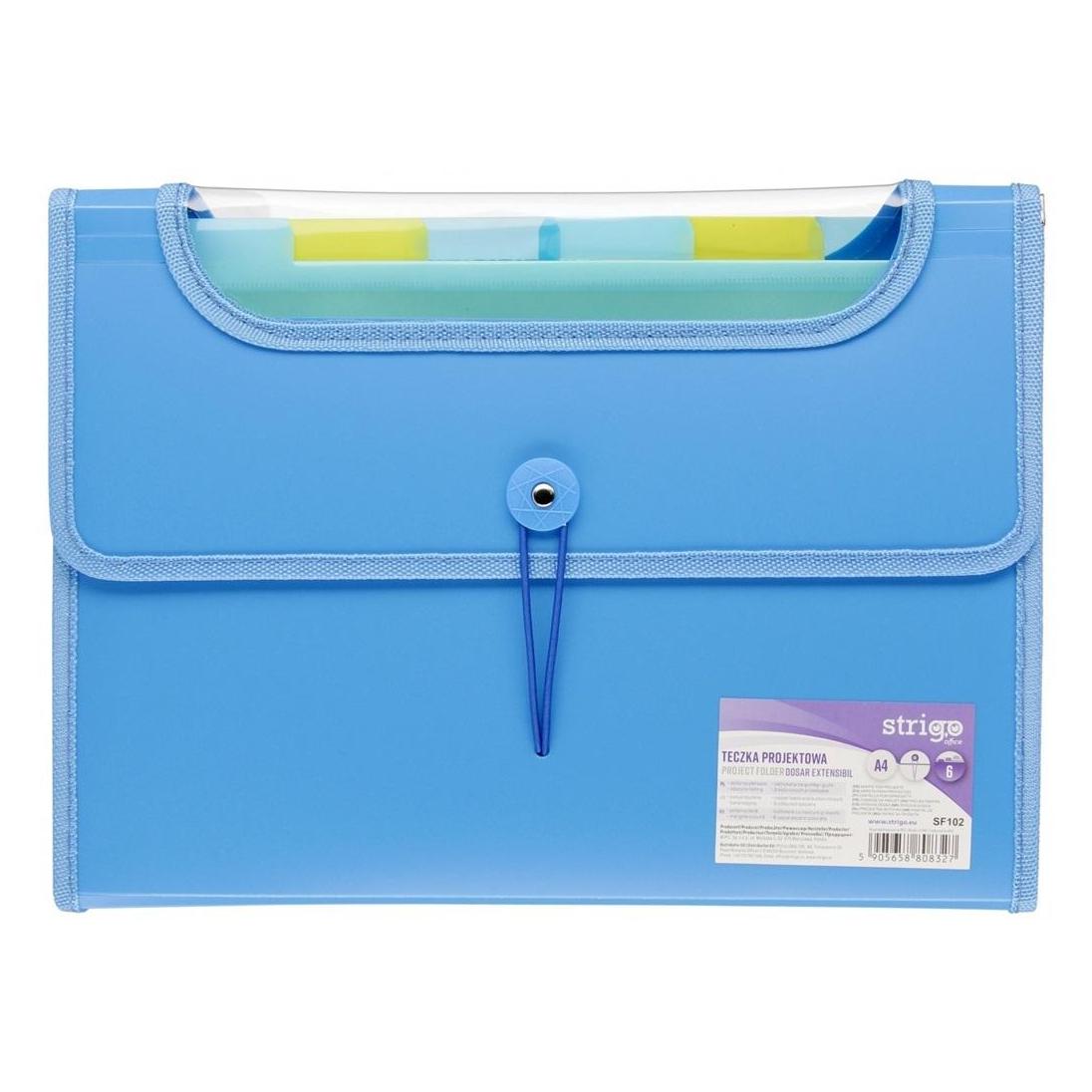 Stigo Bike A4 Vfile-Ordner mit 6 Trennblättern, blauer STRIGO (A4) (58214377)