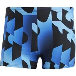 ADIDAS Badehose Allover Print, Größe 6 in Blau Blau