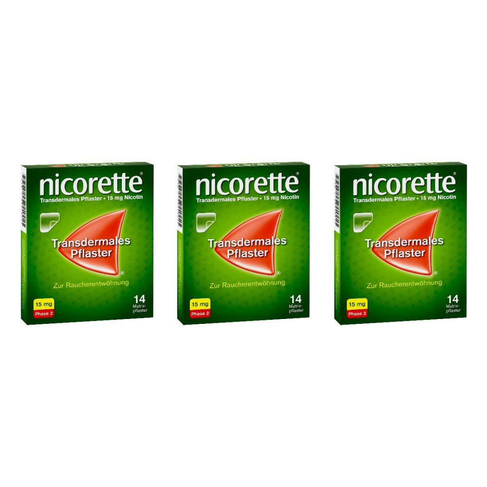 Kenvue Germany GmbH (OTC) nicorette® TX Pflaster mit 15 mg Nikotin 08106080