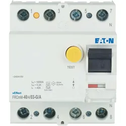Eaton 170304 FI-Schalter, 40A, 4p, 300mA, Typ G/A FRCMM-40/4/03-G/A