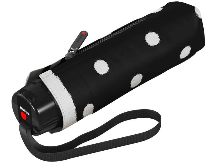 Knirps T.020 small manual dot art schwarz