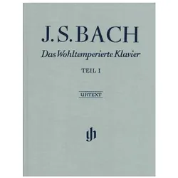 Das Wohltemperierte Klavier Teil I BWV 846-869, Fachbücher von Johann Sebastian Bach
