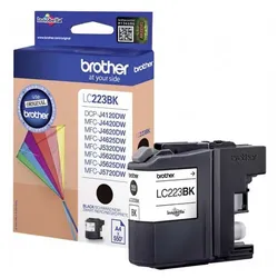 Brother LC-223 (LC223BK) - Tintenpatrone, black (schwarz)