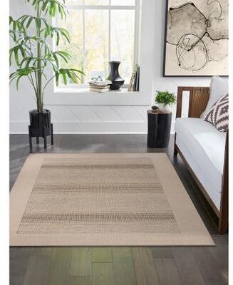 Lush Decor Riviera Border Indoor/Outdoor Area Rug