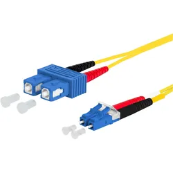Metz Connect BTR OpDAT Patchkabel SC-D/LC-D OS2 20m (20 m), Netzwerkkabel