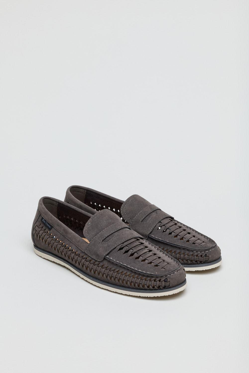 Ben Sherman Miami Herren Graue Mokassins