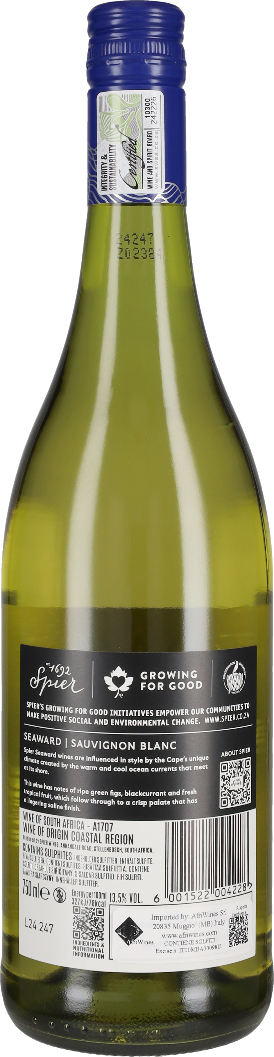 Sauvignon Blanc 'Seaward' Spier 2024