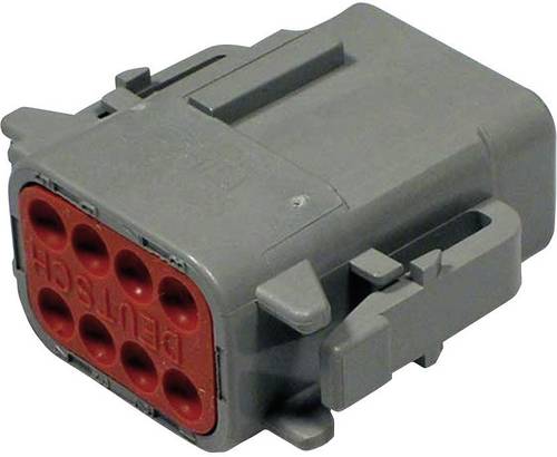 TE Connectivity DTM 06-8 SA Rundstecker Stecker, gerade Gesamtpolzahl: 8 Serie (Rundsteckverbinder): DTM
