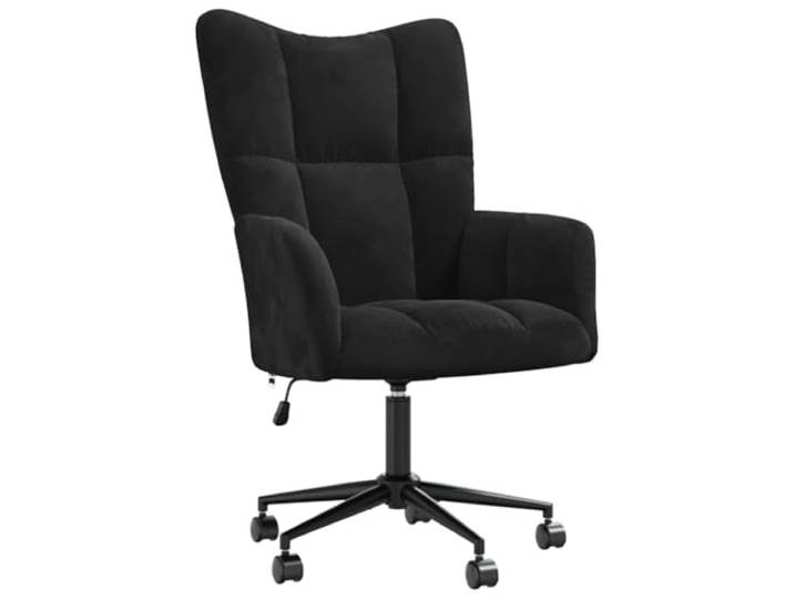 vidaXL Relaxsessel Schwarz Samt