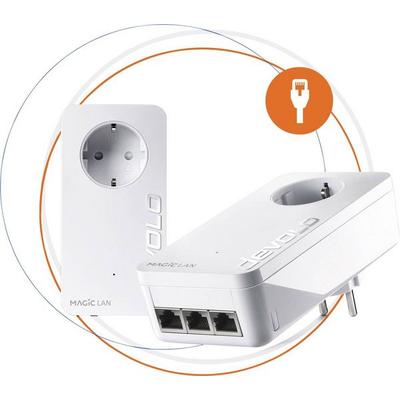 Devolo Magic 2 LAN triple Starter Kit Powerline Starter Kit 8510 DE, AT Powerline 2400MBit/s