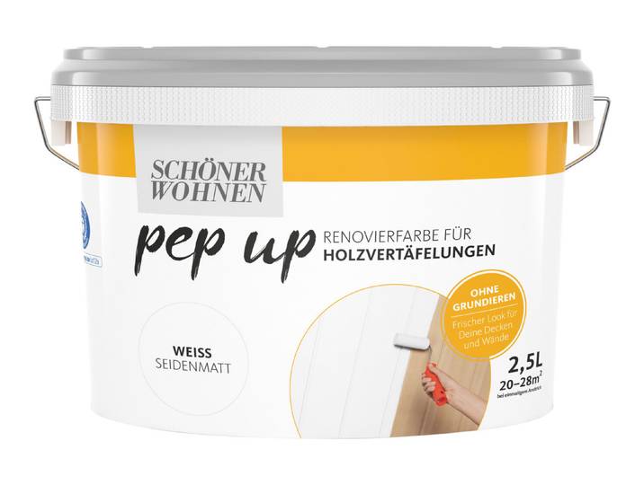 Schöner Wohnen Renovierfarbe Pep Up Weiss 2.5 l