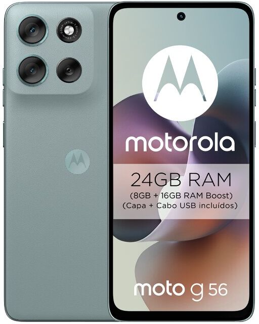 SMARTPHONE MOTOROLA G56 5G CINZA