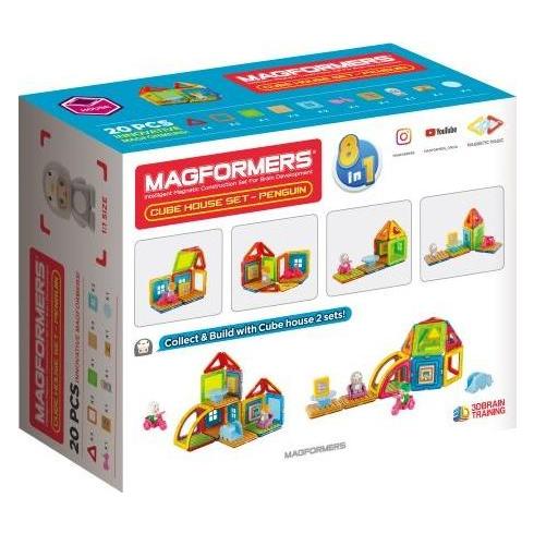 Magformers Magnetblöcke für Würfelhaus - Frosch (005-705018)