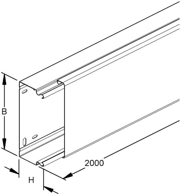 Niedax Partie inférieure + couvercle LFK-Kanal LLK 60.150 (LLK 60.150)