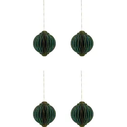 HDAlsta Christbaumschmuck, grün, 4 St.