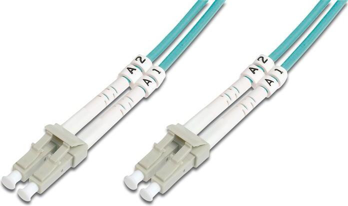 DIGITUS vezeloptische patchkabel 2 x LC - 2 x LC OM3 7,0 meter