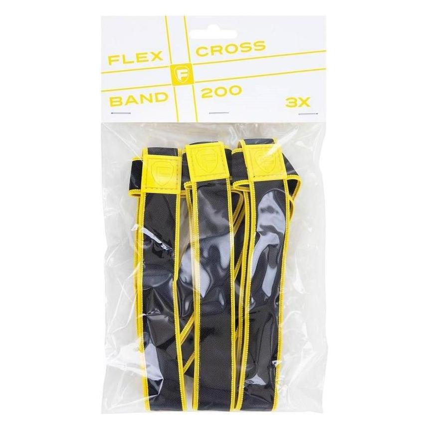 Feldherr FH59275 - Flex Cross Band gelb - Grösse M (3 Stück) (Kunstleder, Textil) (FH59275)
