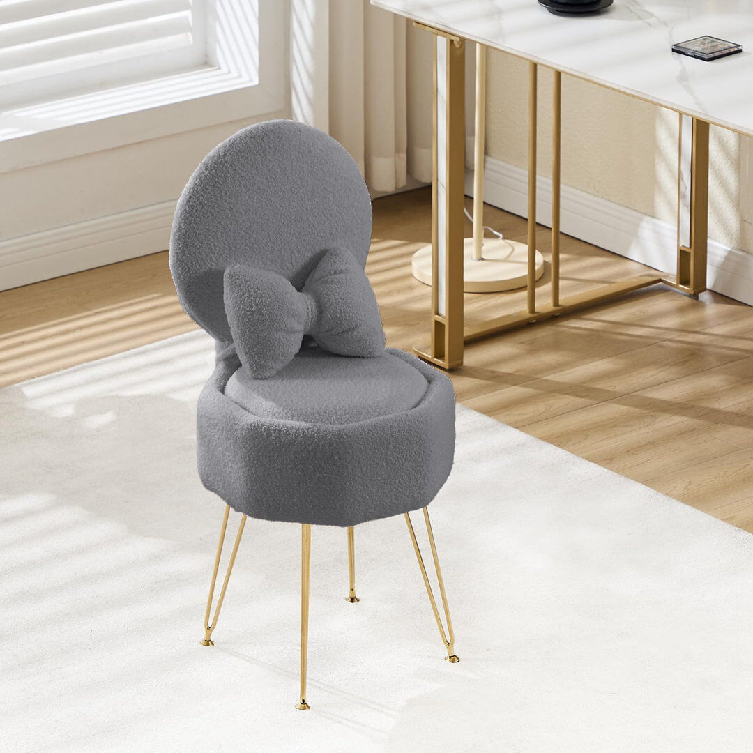 George Oliver Side Chair Grey 85cm H X 40cm W X 40cm D