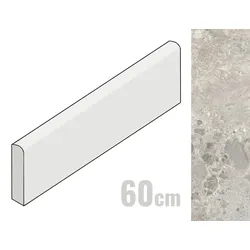 Marazzi Caracter Mix Gris 8x60 cm Sockel Matt Eben Naturale