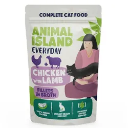 Animal Island Everyday Fileciki in Hühnerbrühe mit Lammfleisch 85g