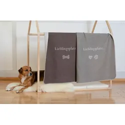 David Fussenegger Hundedecke 'Lieblingsplatz' 70 x 90 cm (Farbe: Rohweiß)
