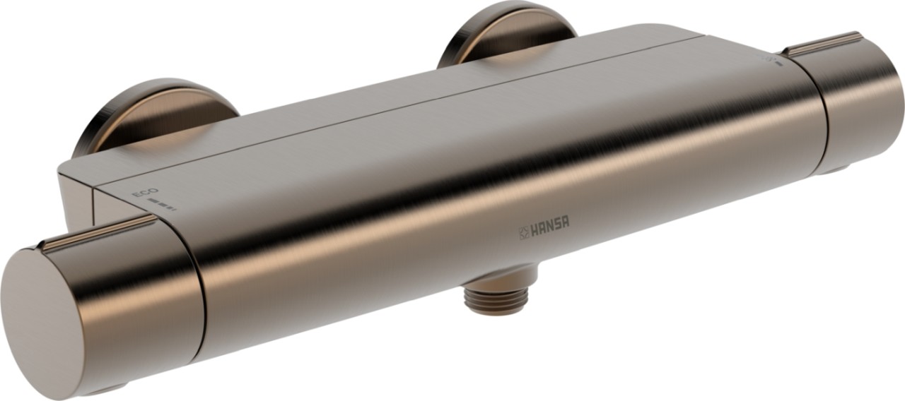 Hansa Brausebatterie HANSAOPTIMA 6514, Bronze gebürstet, 6514020181 6514020181
