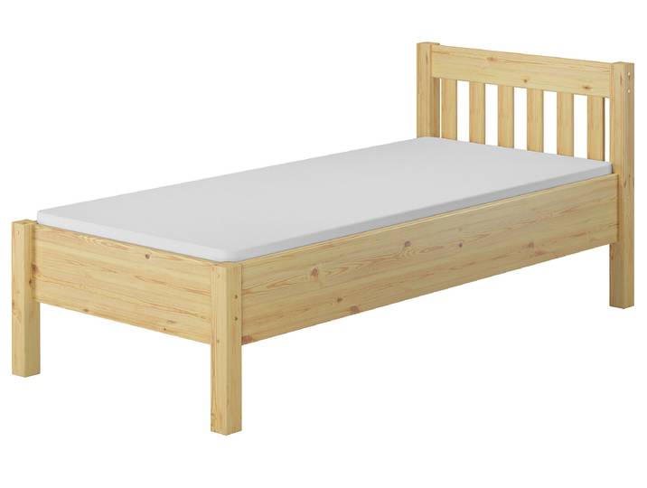 Hohes Massivholzbett Kiefer Seniorenbett 100 x 200 cm