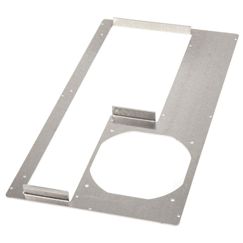 DimasTech PCI-Backpanel HPTX, 10 Slots - Aluminium