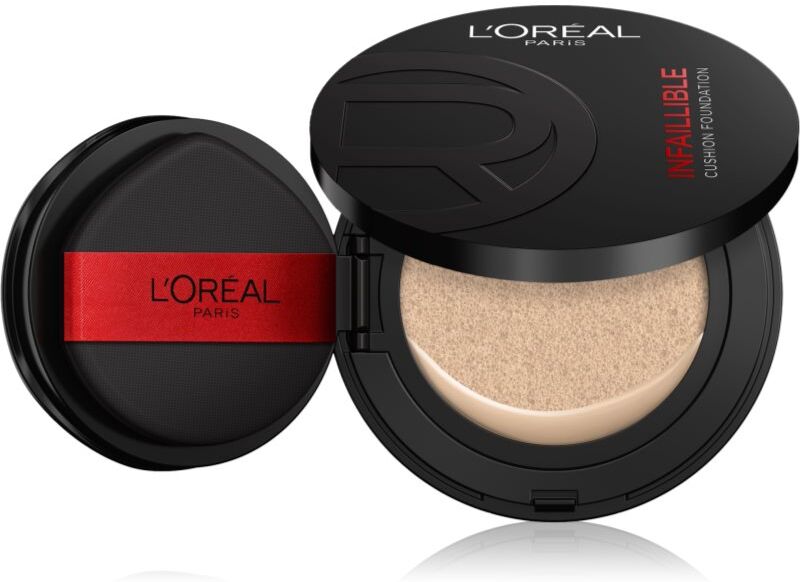 L’Oréal Paris Infaillible Cushion Foundation long-lasting compact foundation shade W120 11 g