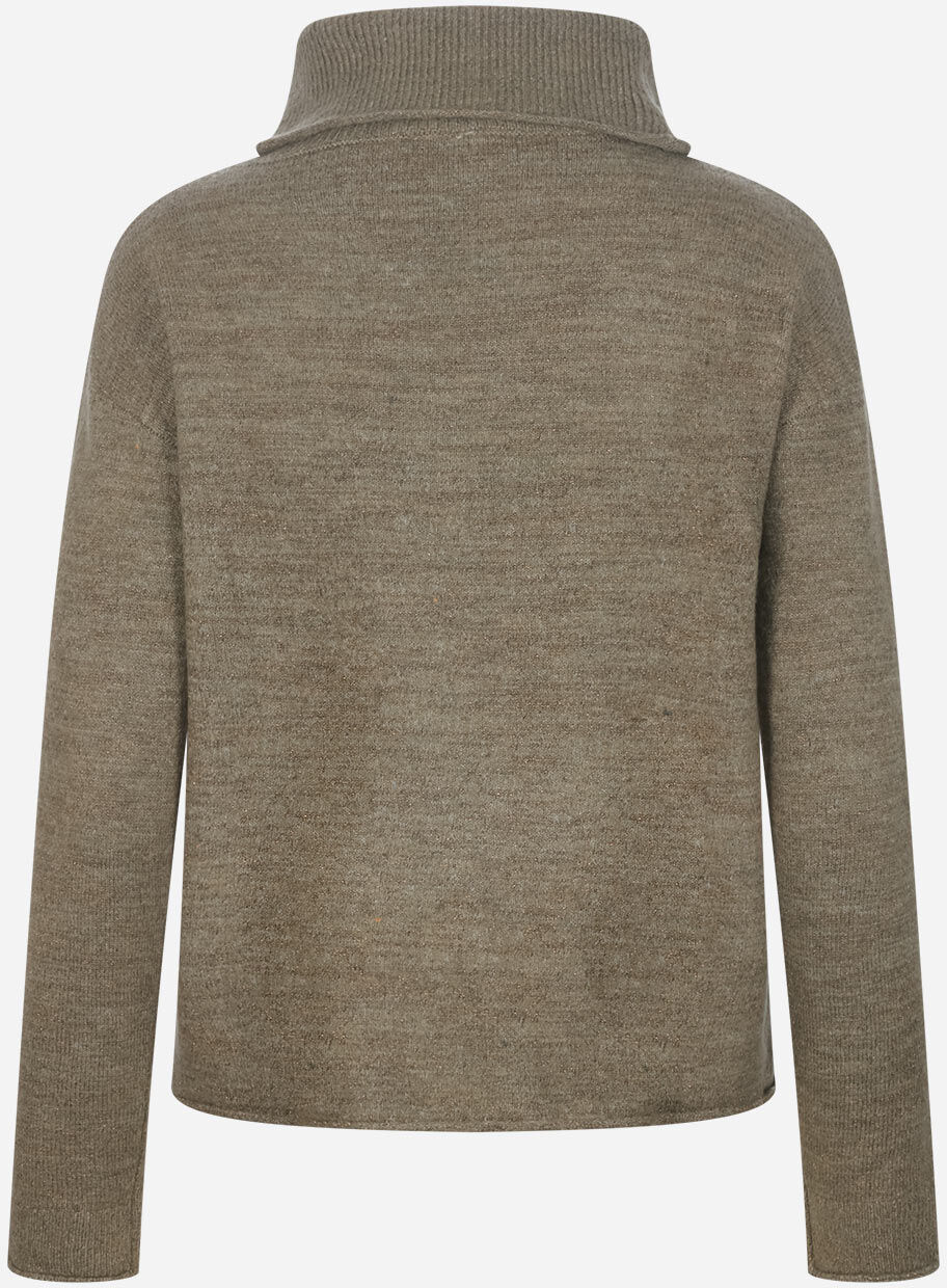 DACK'S Dolcevita Lurex W - Maglione - Donna - Marrone L