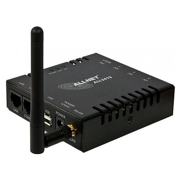 Allnet ALL3419 / IP MSR Zentrale 3x I2C, 1x USB, LAN/WLAN (ALL3419)