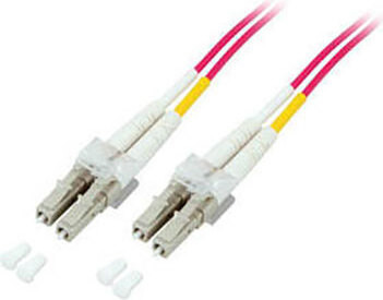 EFB Duplex Jumper LC-LC OM4 LSZH 5m Violett 2.0mm