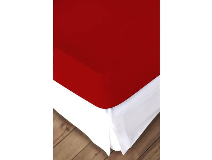 Living Home Fixleintuch Mako Rouge Baumwolle 200 x 200 cm - Fixleintuch