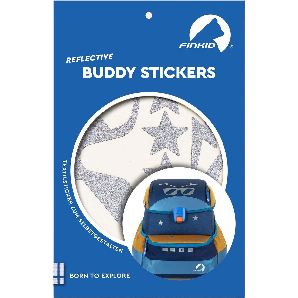 Finkid Reflective Buddy Stickers rokko (803000) onesize 8000216-803000-onesize
